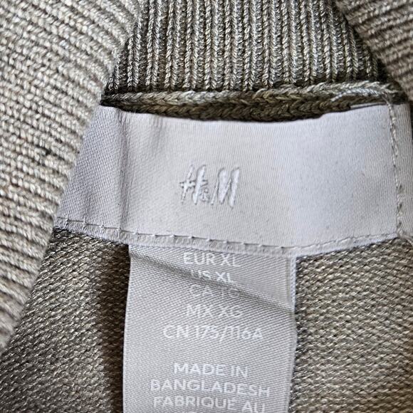 New H&M Slim Fit Knit Turtleneck Sweater Beige Fall Minimalist Comfort Casual XL - Picture 8 of 10
